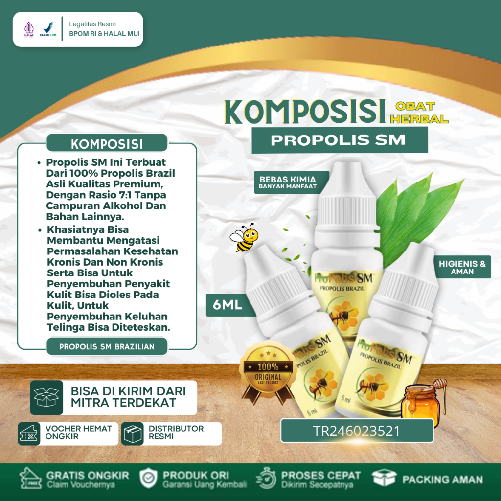 Jual Propolin Sm Brazil Obat Untuk Kista Ovarium Kista Bartholin ...