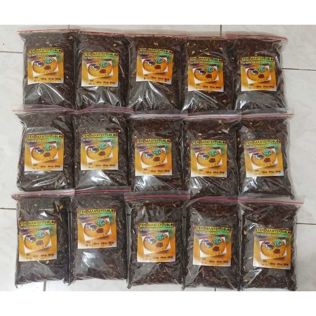 Jual KEMASAN 250GR-TEH RACIK WONG SOLO-TEH RACIKAN SOLO-TEH RACIK SOLO ...