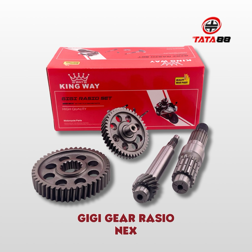 Jual GIGI GEAR RASIO NEX - GIGI RASIO GIRBOX KOMPLIT NEX 110 KARBU, NEX ...