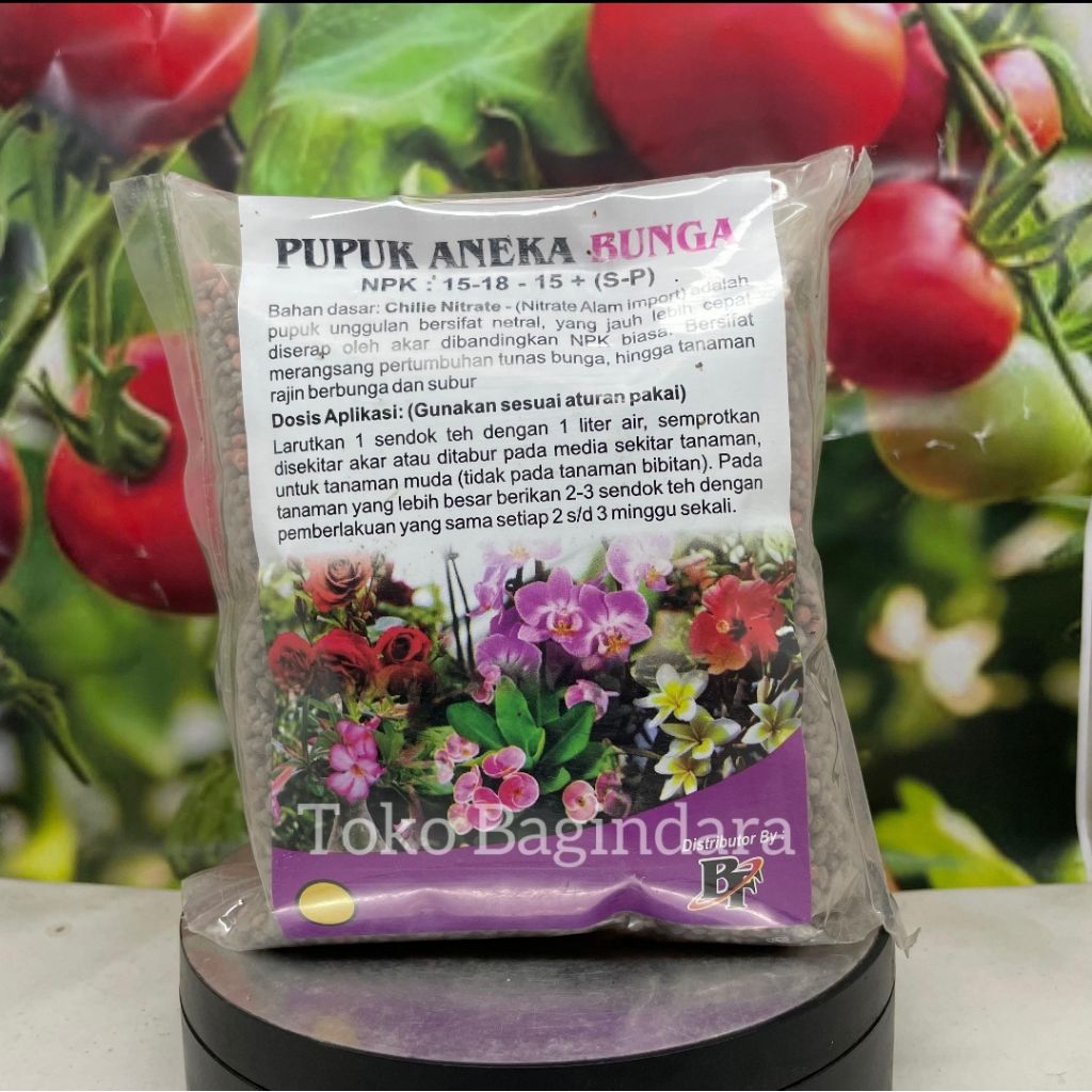 Pupuk Aneka Bunga 15-18-15+SP 500Gr Cocok Untuk Semua Tanaman Bunga
