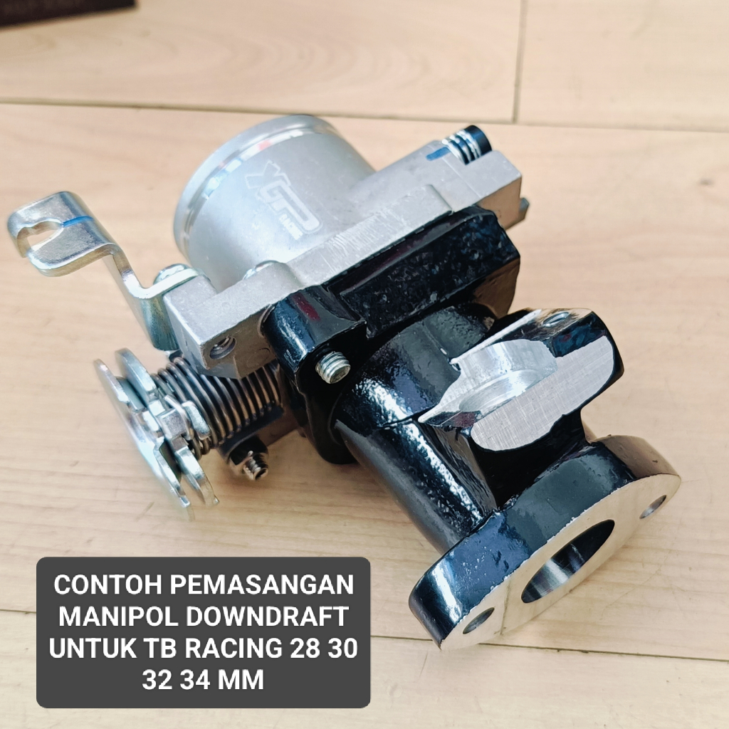 Jual INTAKE MANIPOL VARIO 150 VARIO 125 DOWNDRAFT UNTUK TB RACING WAVE ...