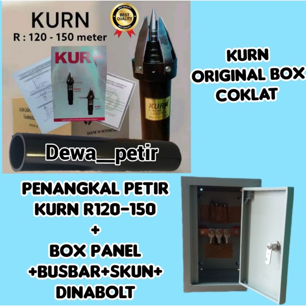 Jual Anti petir KURN R120-150+box panel isi lengkap | Shopee Indonesia