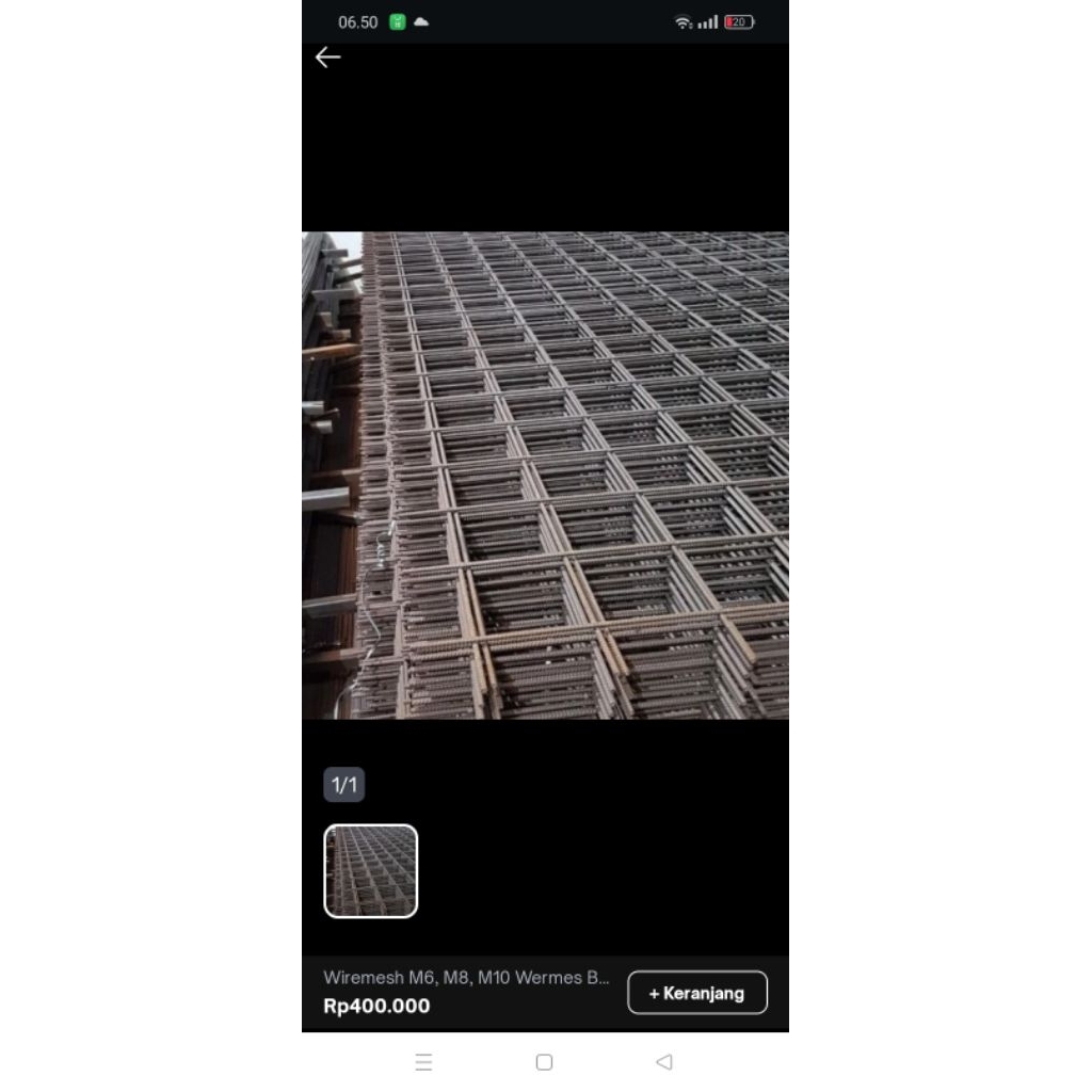 Jual wermes 8 mm. wiremesh 8mm bc | Shopee Indonesia
