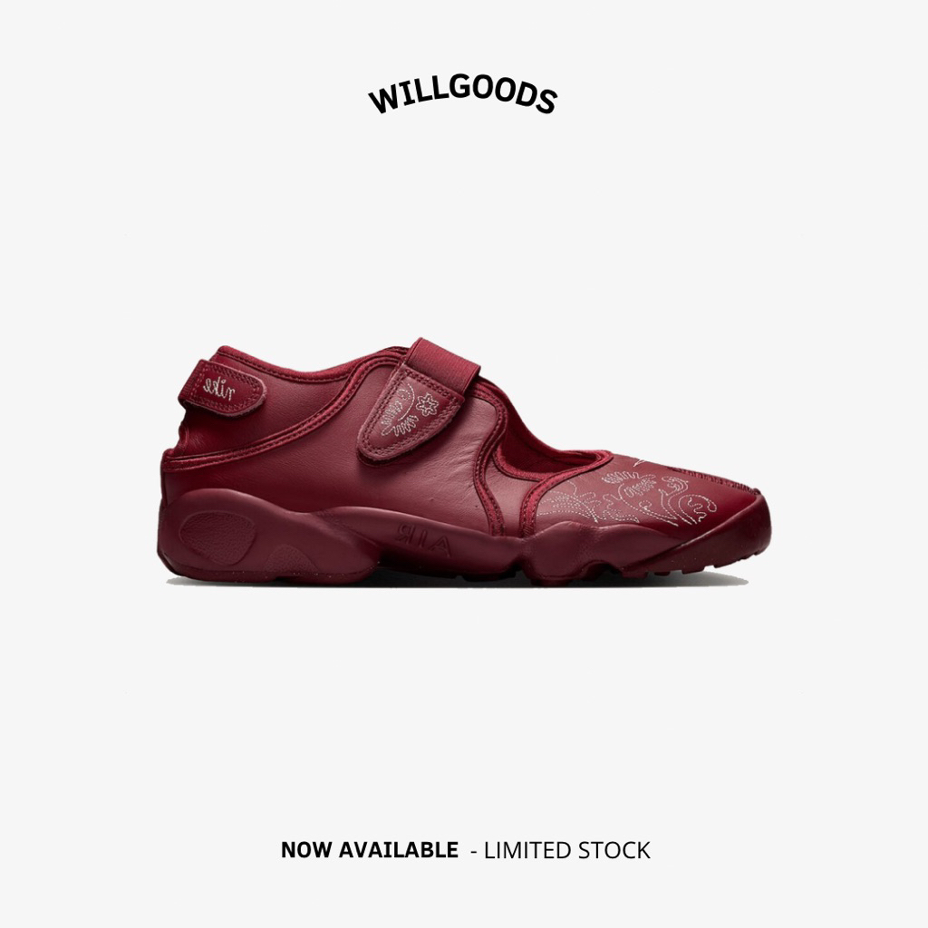 Jual Nike Air Rift Botanical Stitch Team Red Women Original Resmi ...