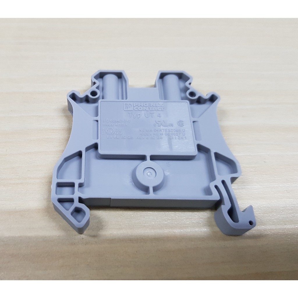 Jual Phoenix Contact Terminal Block Blok UT 4 UT4 3044102 ORIGINAL ...