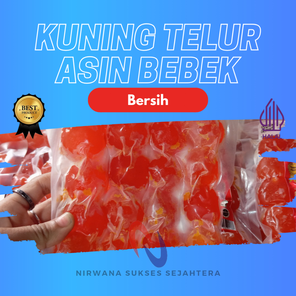 Jual MANIK, KUNING TELUR BEBEK ASIN / SALTED DUCK EGG YOLK | Shopee ...