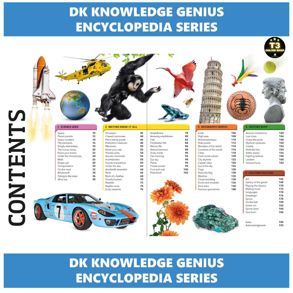 Jual dk knowledge genius encyclopedia visual encyclopedia of knowledge ...
