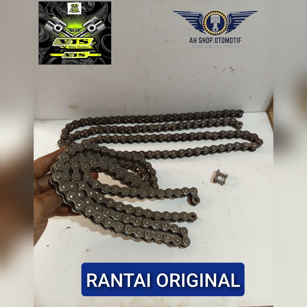 Jual Rantai putaran roda Gres ORIGINAL + kelip Rante ukuran 420 All New ...