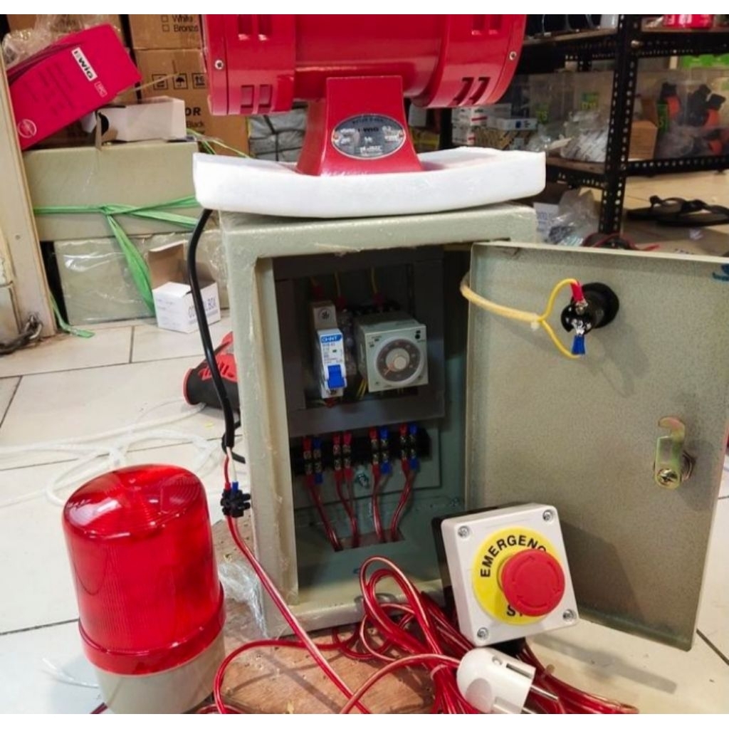 Jual Panel Sirene alarm peringatan bahaya emergency,gedung,kantor,kapal ...
