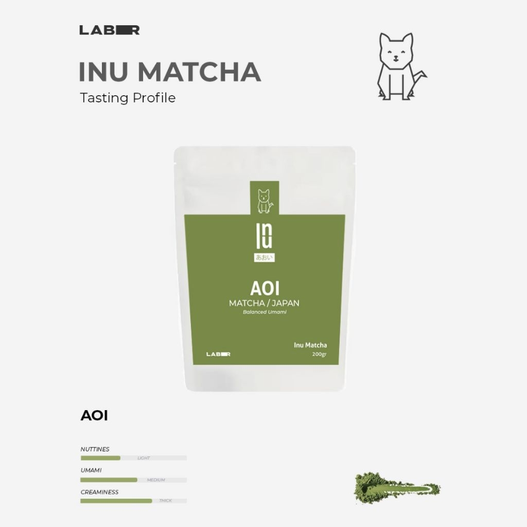 Jual INU AOI Matcha / Japan 200gr | Pure Matcha Powder (No Sugar Added ...