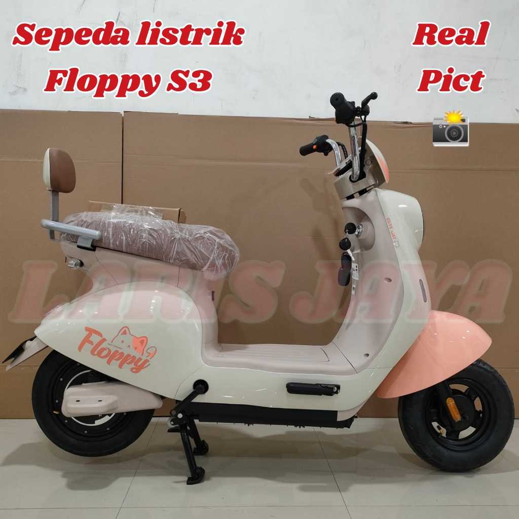 SEPEDA E BIKE PMB NUV FLOPPY S 3 SEPEDA LISTRIK FLOPPY NUV BY PMB  850  WATT GARANSI RESMI