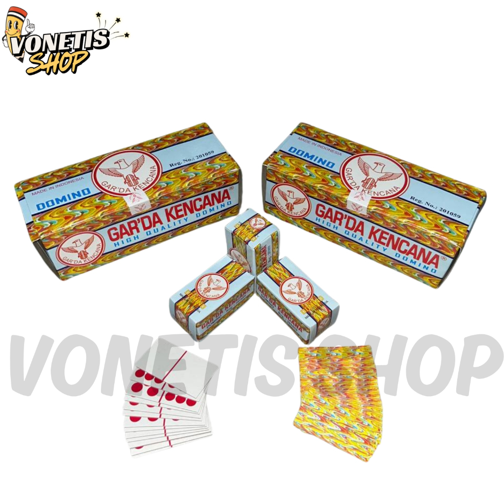 Jual Kartu Gaple Gapleh Domino Card GARDA KENCANA Permainan Kartu 1 Box ...