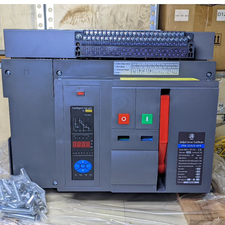 Jual ACB Air Circuit Breaker FIXED TYPE 2500A 4Phase 4P 80kA VORGE VRA ...