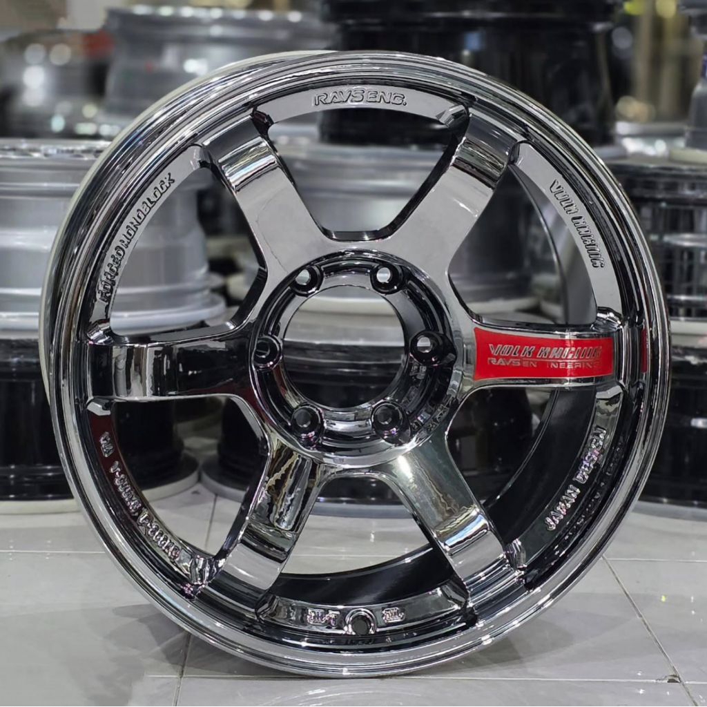 Jual velg racing TE37 R18 PCD 6X139,7 velg racing R18 velg mobil ring ...