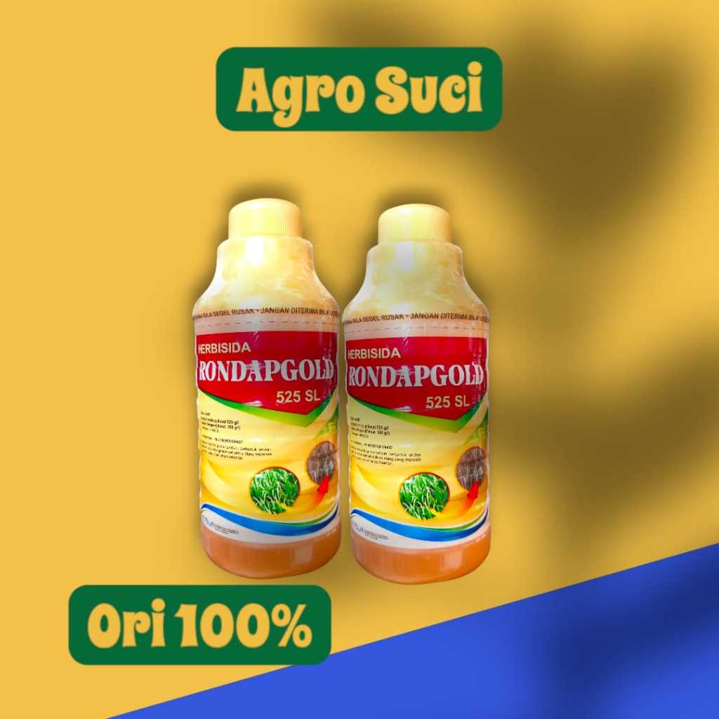 Jual Herbisida Sistemik RONDAP GOLD 525 SL 1 Liter | Shopee Indonesia