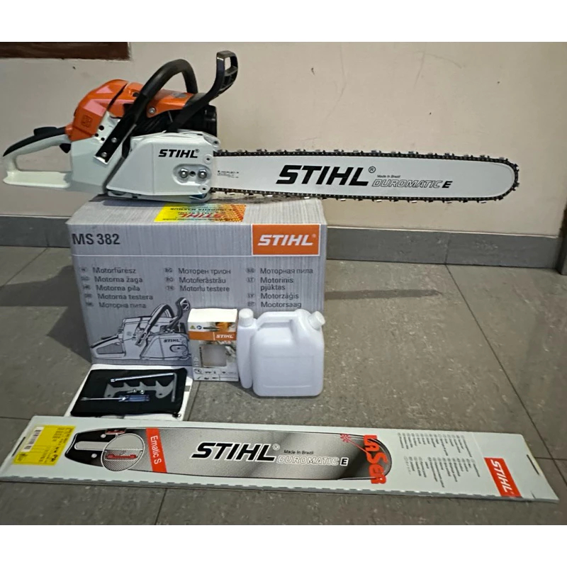 Jual Mesin Chainsaw STIHL MS 382 Berikut Bar 25 " dan Rantai | Shopee ...