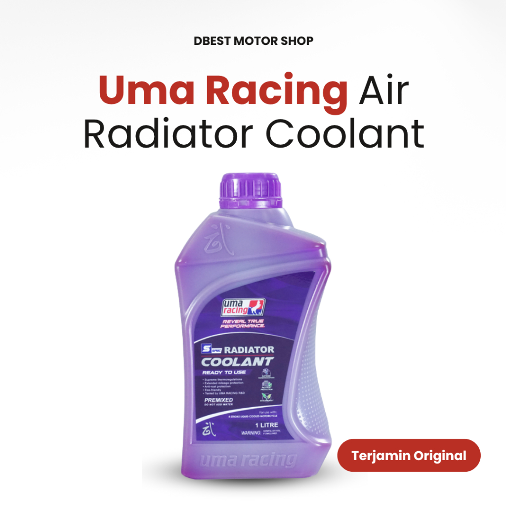 Jual Air Radiator Coolant Uma Racing Cairan Pendingin Motor Racing ...