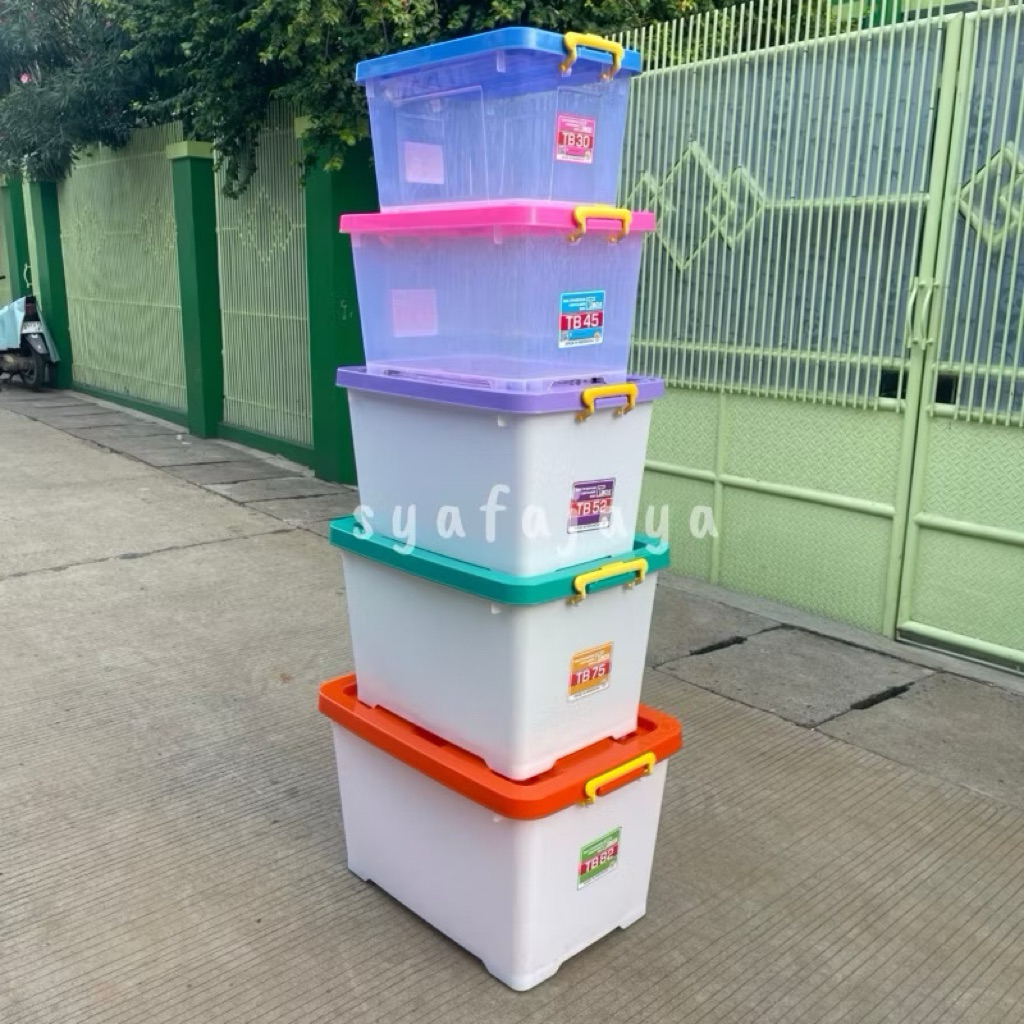 Jual Tabitha Container Box Plastik Kotak Penyimpanan Besar Jumbo ...