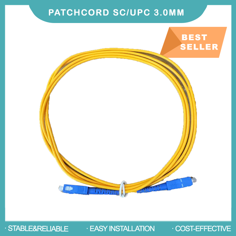 Jual Kabel Patch Cord Fiber Optik SC/UPC to SC/UPC – Singlemode 3M ...