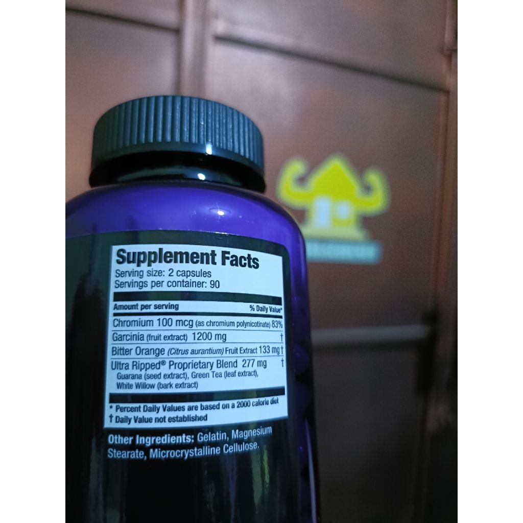 Jual ULTIMATE NUTRITION ULTRA RIPPED 90CAPS & 180CAPS PEMBAKAR LEMAK ...