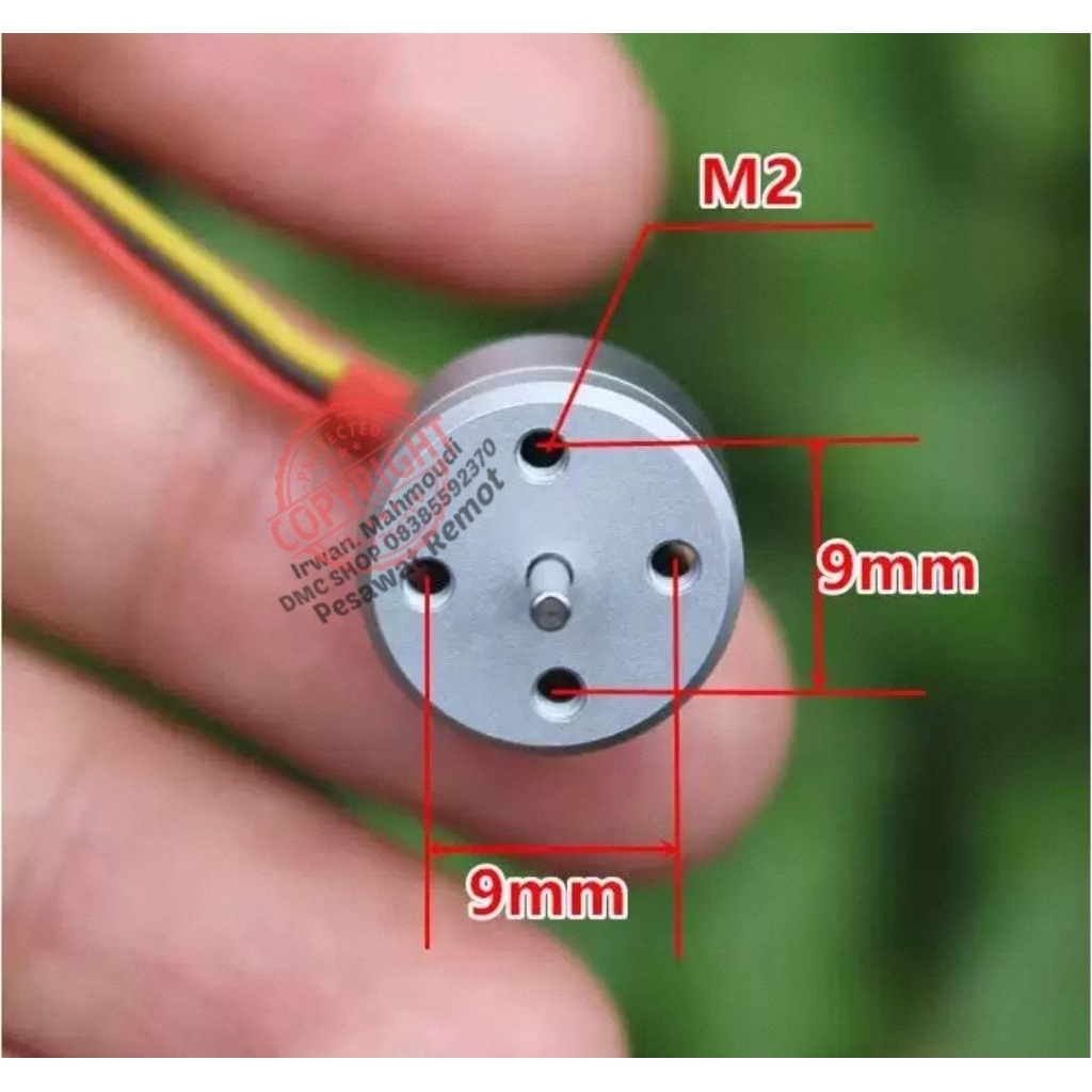 Jual Mini Micro Brushless Motor Outrunner 1104 4300KV | Shopee Indonesia
