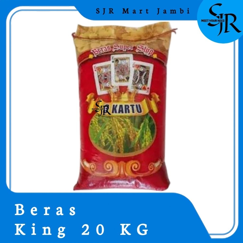 Jual [Beras] King / 3 Kartu 20 Kg - Beras Super SLYP | Shopee Indonesia