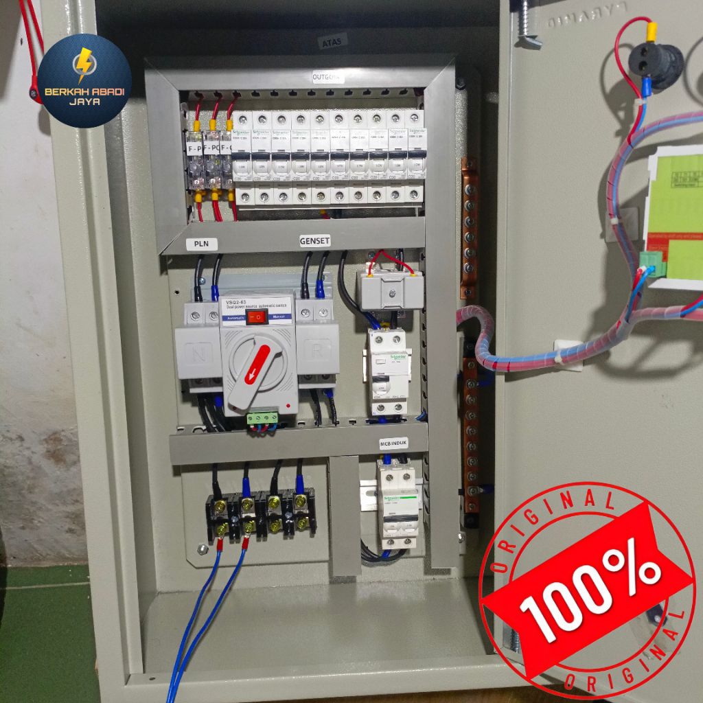 Jual panel ATS 1phase 63a digital meter | Shopee Indonesia
