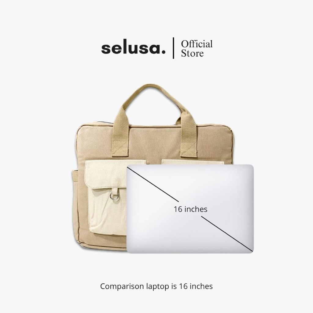 Jual SELUSA LUCY LAPTOP BAG | Tas tenteng laptop | Tas Laptop | Shopee ...
