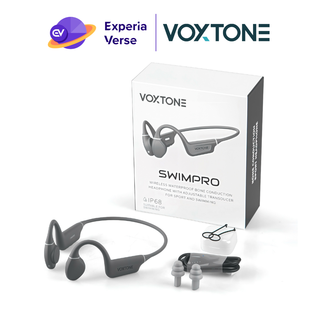 Jual Voxtone SwimPro Bone Conduction Headphone IP68 Swimming 32GB ...