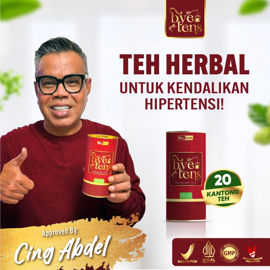Bye Tens - Teh Bye Tens Premium Solusi Alami untuk Menurunkan Hipertensi Alami