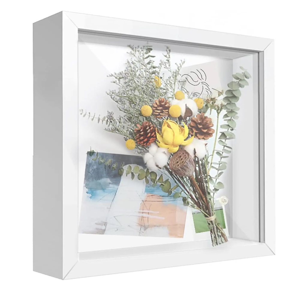 Jual Bingkai Frame Blok kayu Rongga 4cm kayu 30x30 CM/putih | Shopee ...