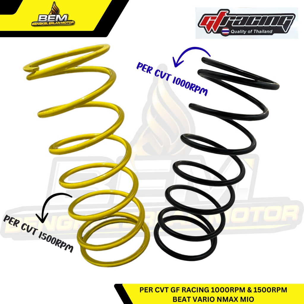 Jual Per CVT GF RACING 1500 RPM 1000 RPM BeaT Vario 125 Vario 150 Nmax ...
