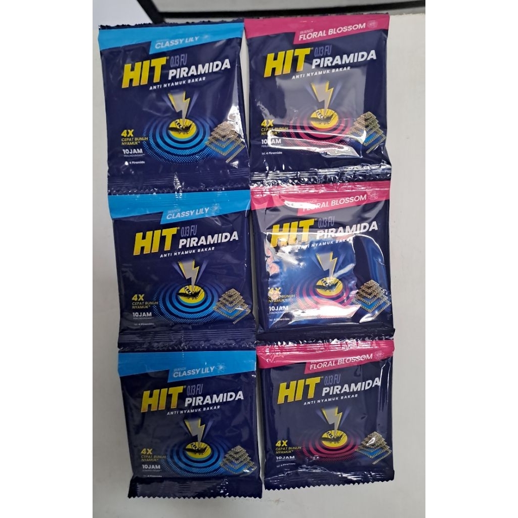Jual Hit Magic Expert Piramida 4s Obat Nyamuk Bakar - Kemasan Sachet ...