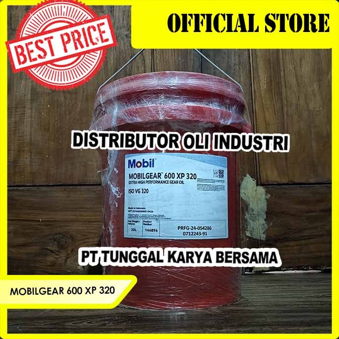 Jual MOBILGEAR 600 XP 320 ( Extreme Pressure Gear Oil ) | Shopee Indonesia