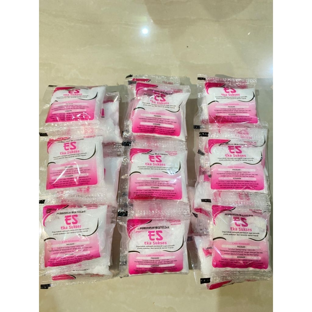 Jual Sitrun ES pembersih serbaguna ( 1 RENTENG ISI 12PCS /SASHET ...