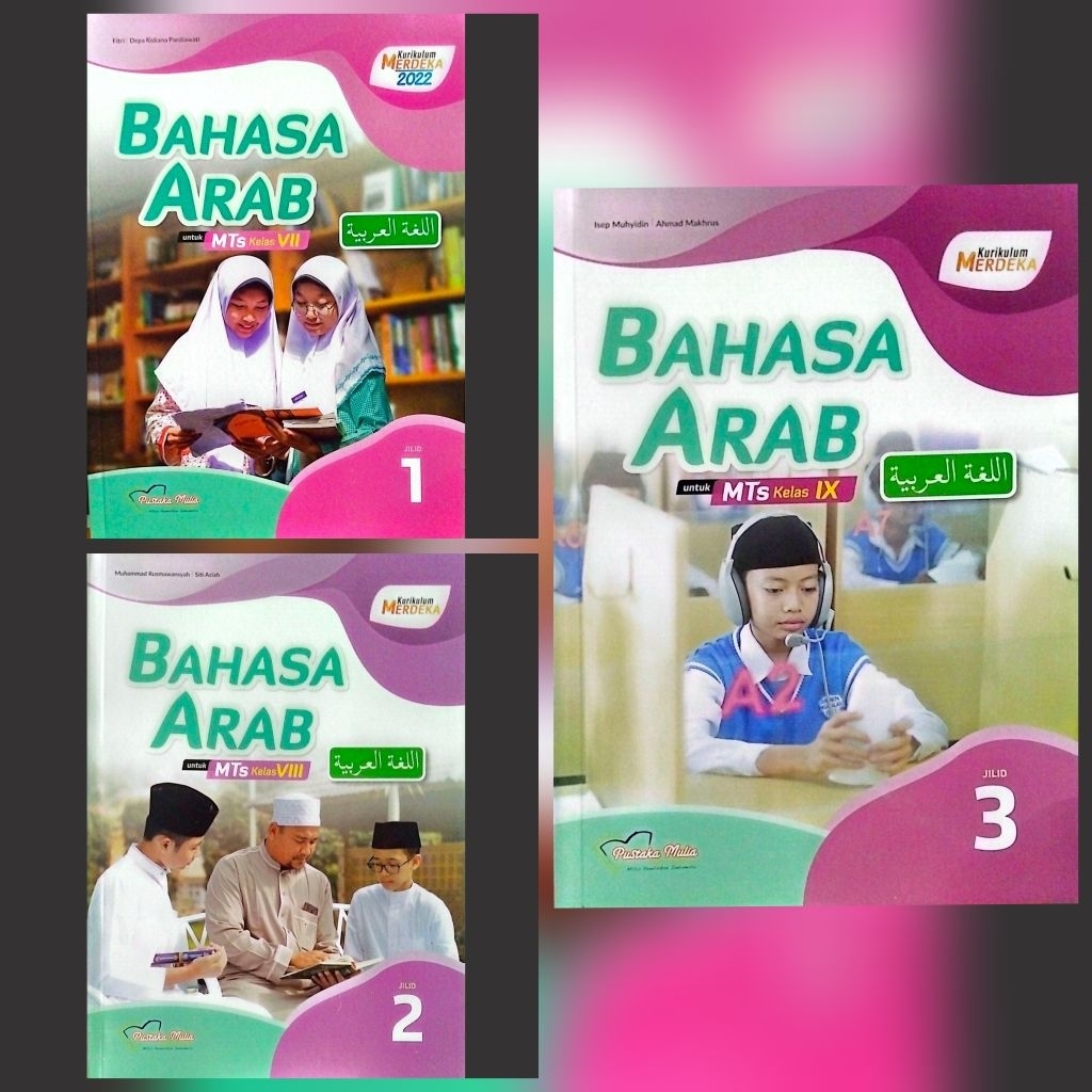 Jual Buku Bahasa Arab pustaka mulia MTS kelas 7-9 Kurikulum merdeka ...