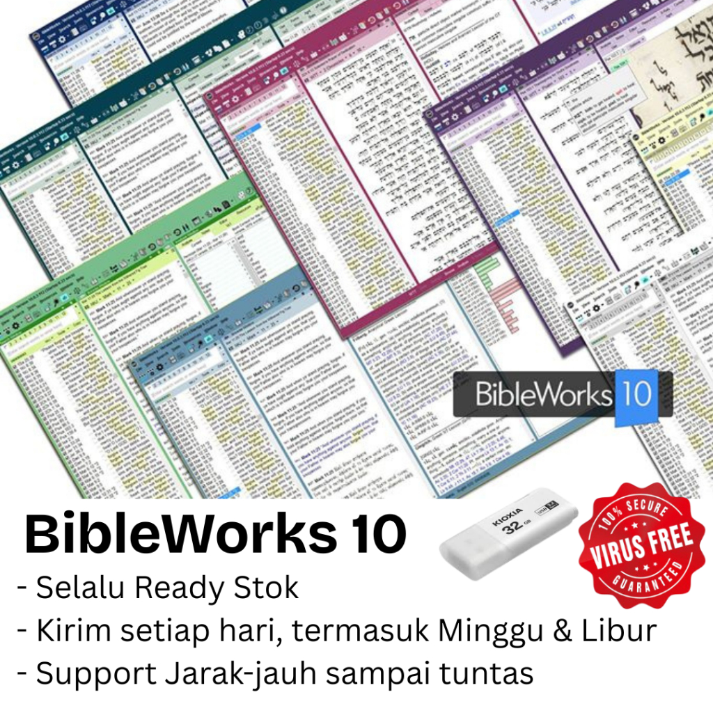 Jual Buku Alkitab Teologia BibleWorks 10 Murah Bergaransi Support Jarak ...
