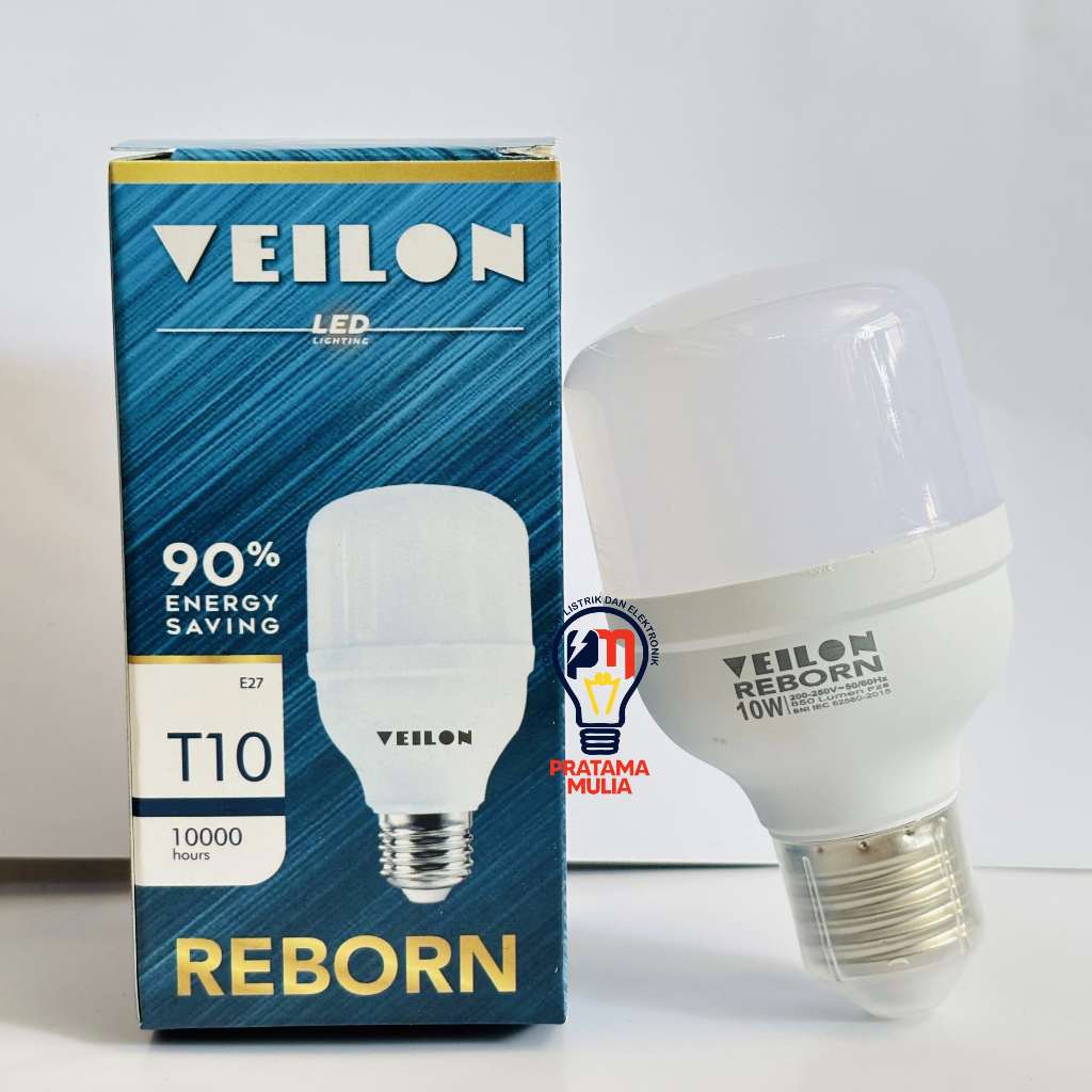 Jual Lampu LED Veilon Reborn 10 watt nyala terang | Shopee Indonesia