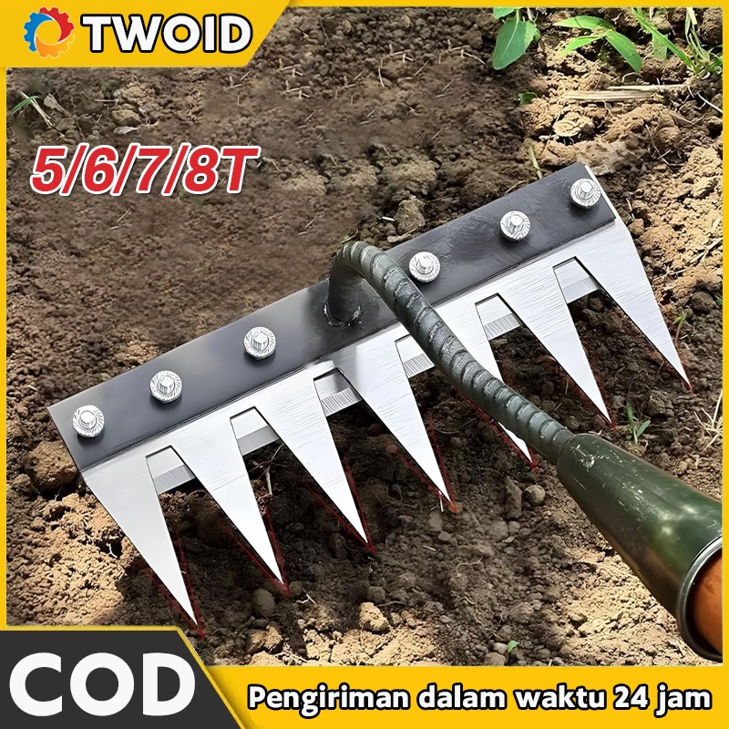 Jual Alat Pencabut Rumput Liar Baja karbon sedang Garden Cangkul Kebun ...