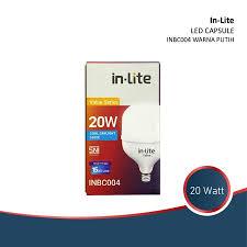 Jual INLITE LAMPU / BOHLAM LED KAPSUL VALUE INBC004 | Shopee Indonesia