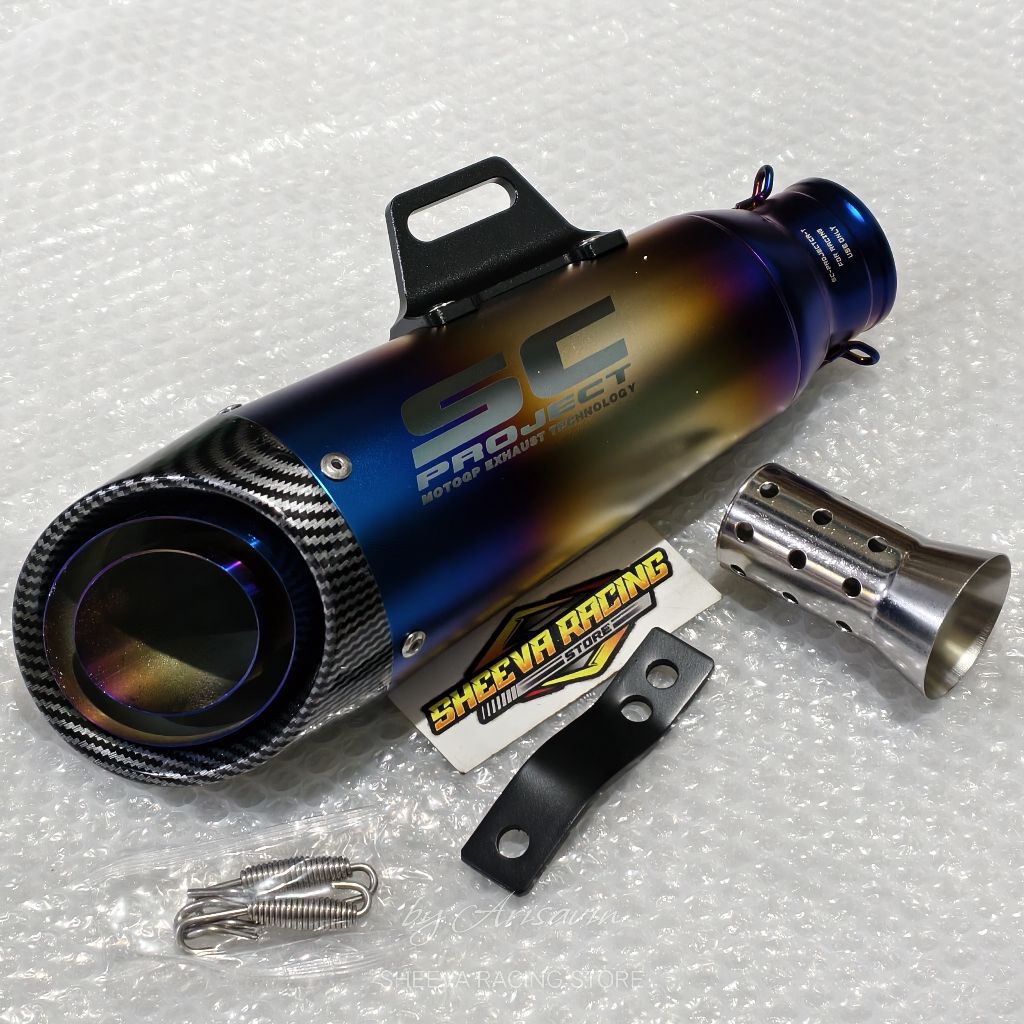 Jual SILINCER KNALPOT RACING SC PROJECT S1 NINJA 250 FI ZX25R CBR 250 ...
