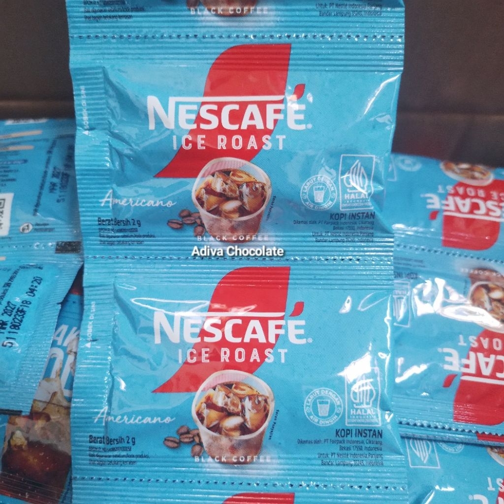 Jual Nescafe Ice Roast Americano Ecer per sachet | Shopee Indonesia