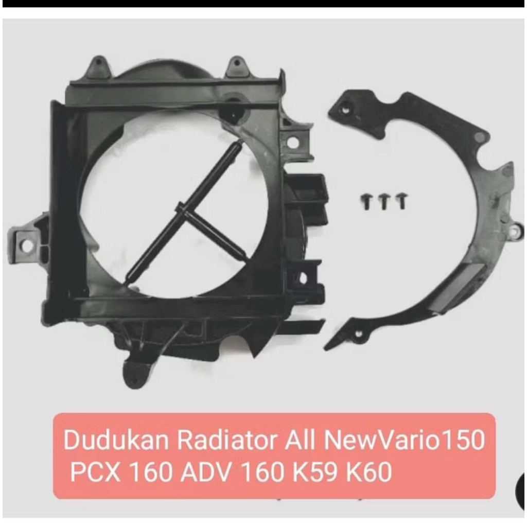 Jual rumah radiator vario k59 dudukan radiator vario k59 all new vario ...