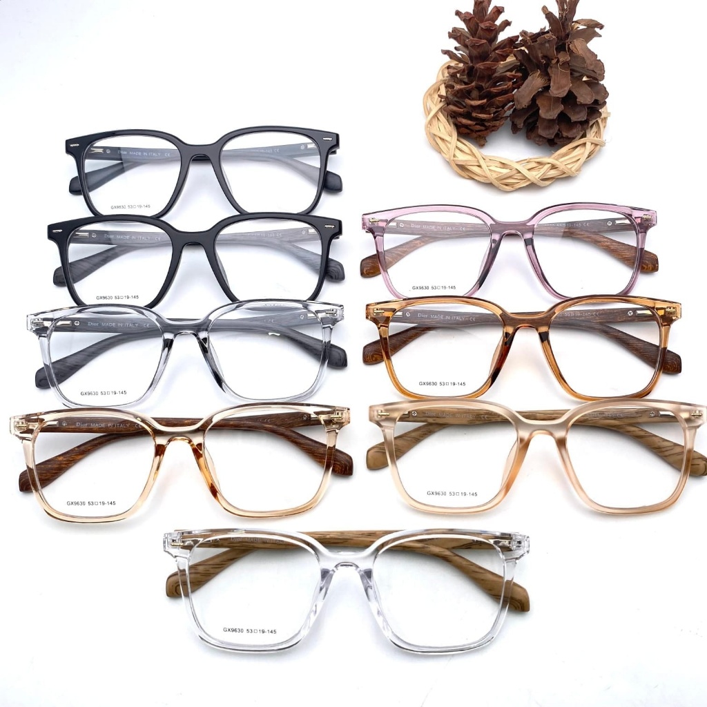 Jual Kacamata Frame Kotak Trendy – Stylish & Nyaman Dipakai Sehari-hari ...