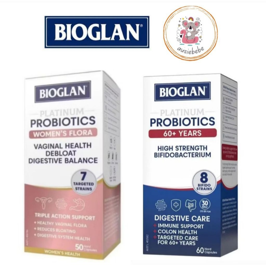 thumbnail image 2 of Bioglan Platinum Probiotics 100 Billion – Ultimate Strength Value Pack 60 Capsules 2 of 4