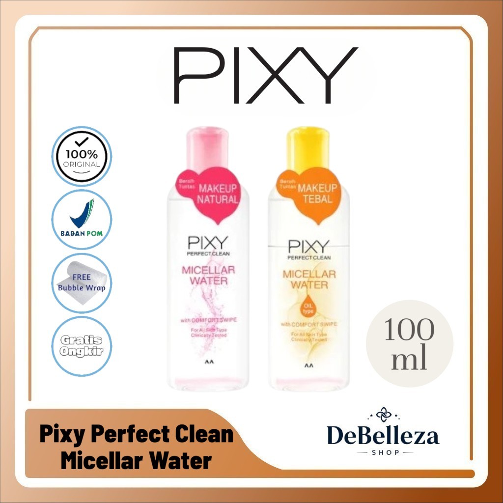Jual Pixy Perfect Clean Micellar Water 100ml/Pembersih Make Up | Shopee ...