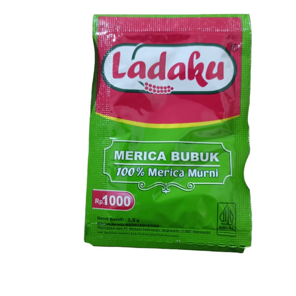 Jual Ladaku Merica Bubuk Lada 2,5gr Lada Bubuk Sachet | Shopee Indonesia