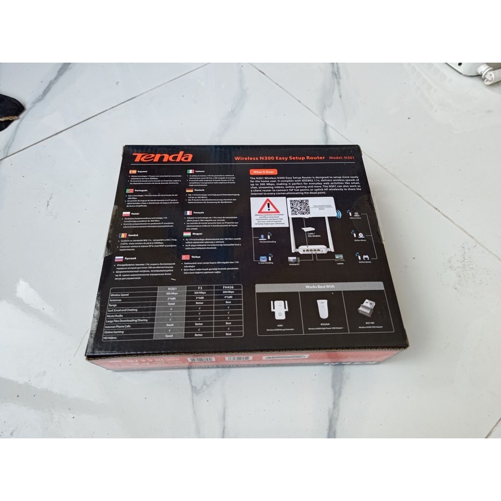 Jual router tenda n300 n301 baru segel original | Shopee Indonesia