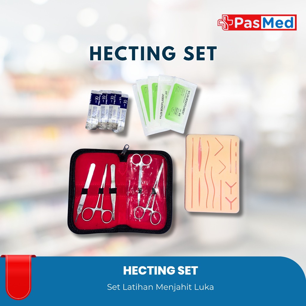 Jual Suturing Kit/ Hecting Kit Set Jahit | PASMED | Shopee Indonesia