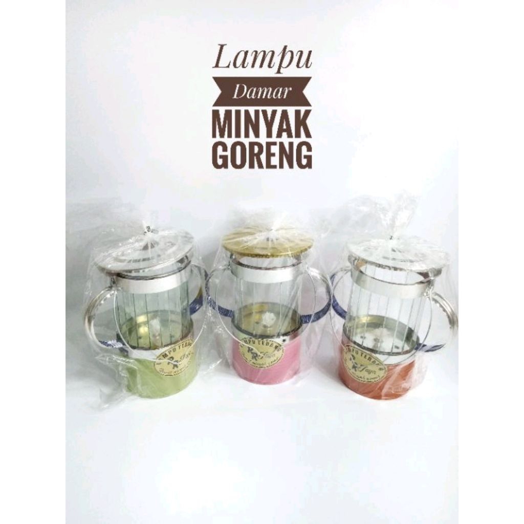 Jual Lampu Damar Minyak Tanah/ Minyak Goreng / Lampu Ublik / Souvenir ...